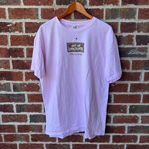 Life Is Crap Tshirt Out Of Chocolate Size XXL